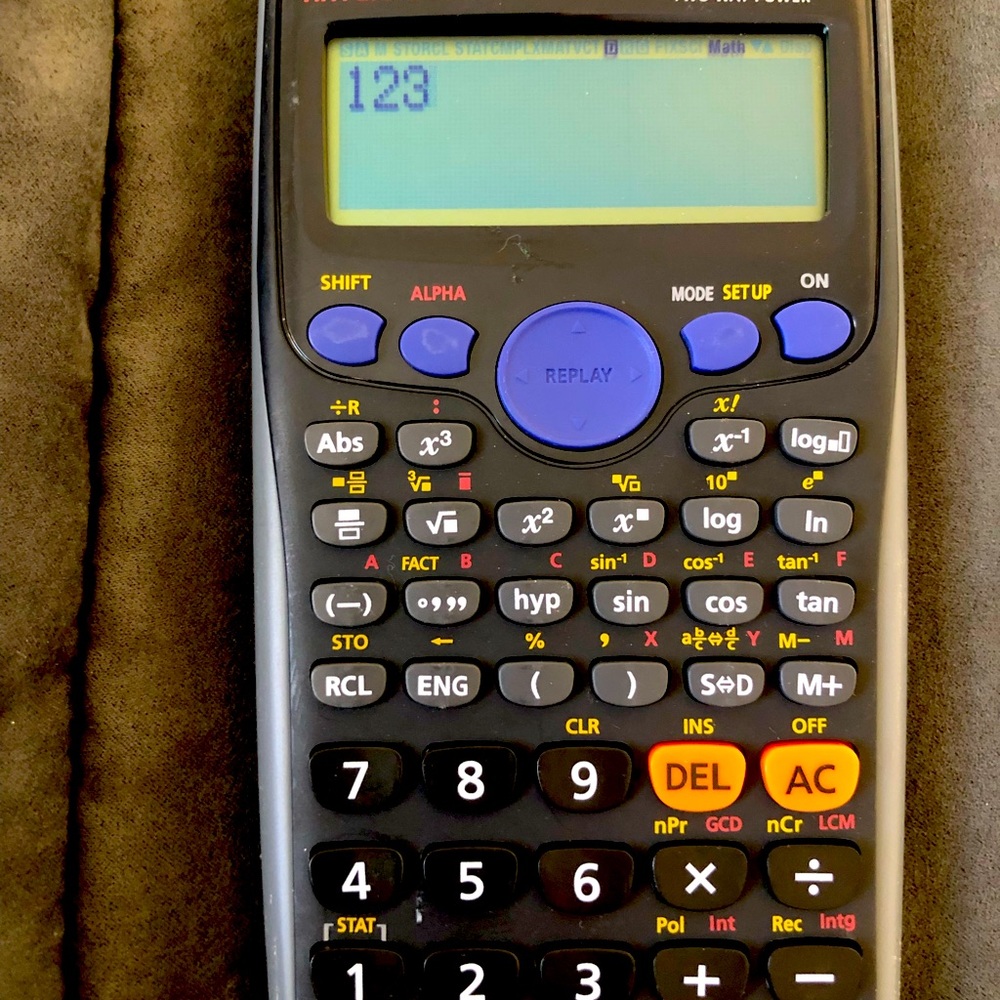 Casio calculator